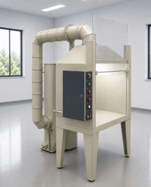 Capela integrada a lavador de gases